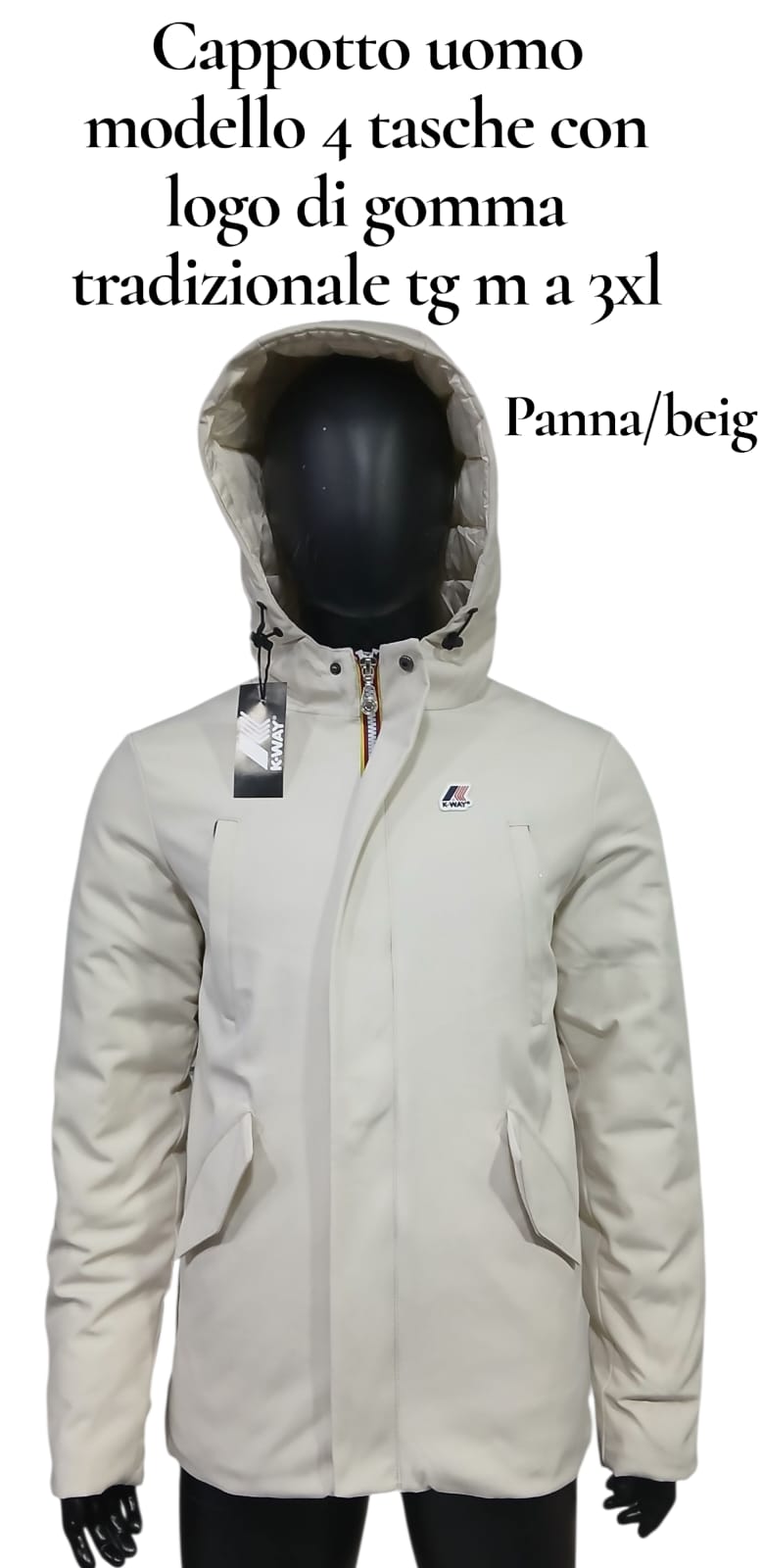 CAPPOTTO UOMO KWAY